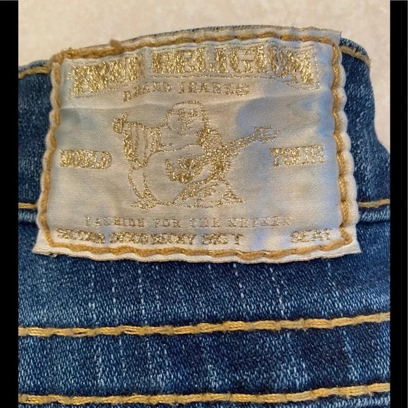 Women’s True Religion Disco Becky Big T Jeans Sz 32 - Picture 9 of 9